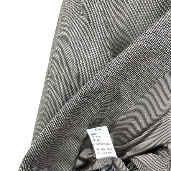 Oscar De La Renta Blazer Suit Sport Coat‎ Silk Wool Double Button Men Size 44R - Picture 4 of 7